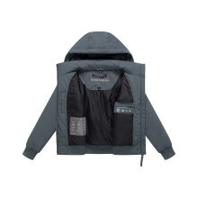 Navahoo Kichermaus Damen Winterjacke Blue Grey Gr&ouml;&szlig;e L - Gr.40