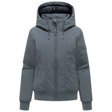 Navahoo Kichermaus Damen Winterjacke Blue Grey Gr&ouml;&szlig;e XL - Gr.42