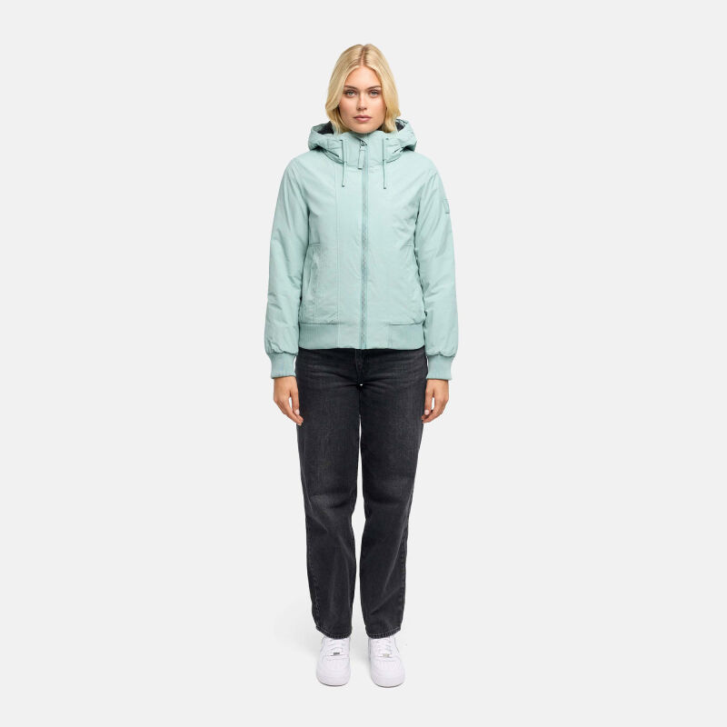 Navahoo Kichermaus Damen Winterjacke Dusty Mint Gr&ouml;&szlig;e XL - Gr.42