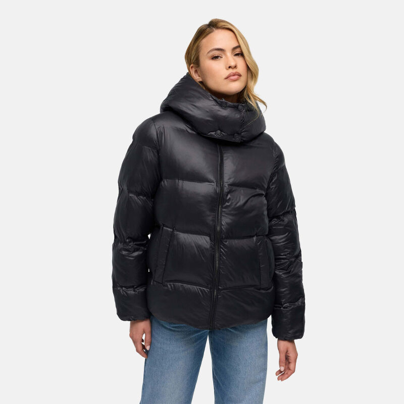 Navahoo Snow-Frame Damen Steppjacke Schwarz Gr&ouml;&szlig;e M - Gr.38