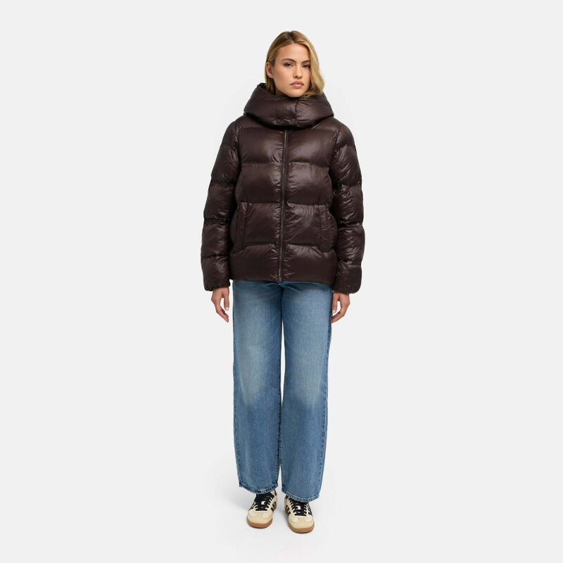 Navahoo Snow-Frame Damen Steppjacke Choco