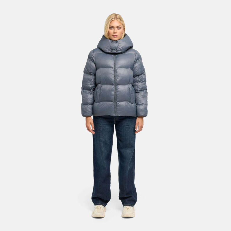 Navahoo Snow-Frame Damen Steppjacke Blue Grey