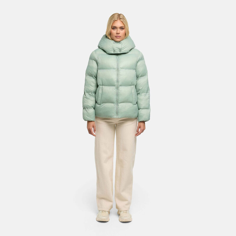 Navahoo Snow-Frame Damen Steppjacke Smokey Mint Gr&ouml;&szlig;e M - Gr.38