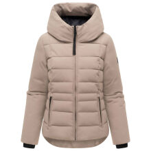 Navahoo Steppt&auml;nzchen Damen Steppjacke Taupe Grey Gr&ouml;&szlig;e XS - Gr.34