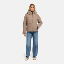 Navahoo Steppt&auml;nzchen Damen Steppjacke Taupe Grey Gr&ouml;&szlig;e XXL - Gr.44