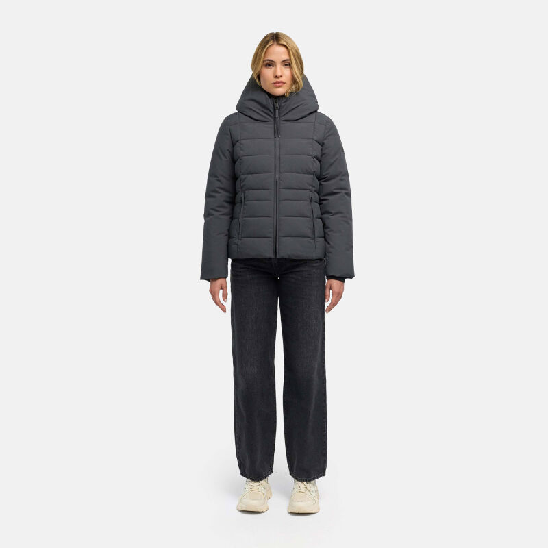 Navahoo Steppt&auml;nzchen Damen Steppjacke Anthracite Gr&ouml;&szlig;e XS - Gr.34