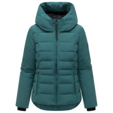 Navahoo Steppt&auml;nzchen Damen Steppjacke Ocean Green Gr&ouml;&szlig;e XS - Gr.34