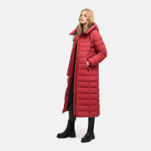 Navahoo Vanillawolke Damen Steppmantel Velvet Red Gr&ouml;&szlig;e XL - Gr.42