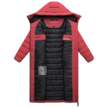 Navahoo Vanillawolke Damen Steppmantel Velvet Red Gr&ouml;&szlig;e XL - Gr.42