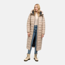 Navahoo Vanillawolke Damen Steppmantel Light Taupe Gr&ouml;&szlig;e M - Gr.38