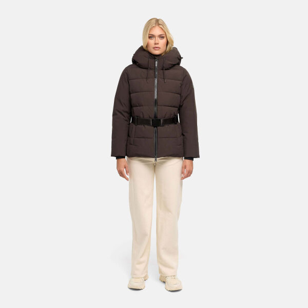 Navahoo Wattewunder Damen Steppjacke Choco Gr&ouml;&szlig;e M - Gr.38