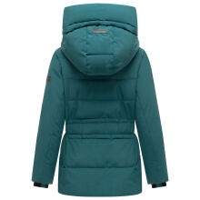 Navahoo Wattewunder Damen Steppjacke Ocean Green Gr&ouml;&szlig;e M - Gr.38