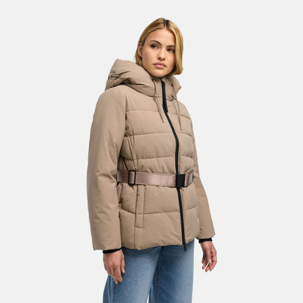 Navahoo Wattewunder Damen Steppjacke Taupe Grey