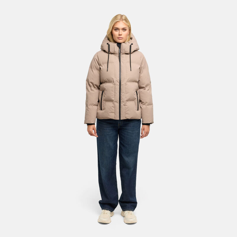 Navahoo Wolkentanz Damen Steppjacke Taupe Grey Gr&ouml;&szlig;e L - Gr.40