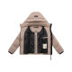 Navahoo Wolkentanz Damen Steppjacke Taupe Grey Gr&ouml;&szlig;e XXL - Gr.44