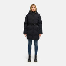 Navahoo Wolkenwichtel Damen Steppmantel Schwarz Gr&ouml;&szlig;e S - Gr.36