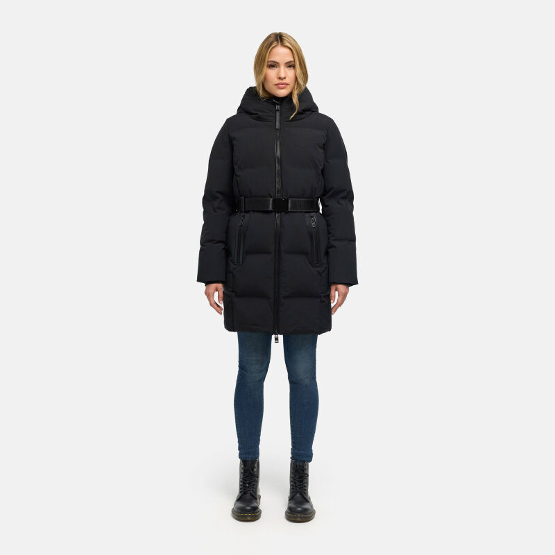 Navahoo Wolkenwichtel Damen Steppmantel Schwarz Gr&ouml;&szlig;e L - Gr.40