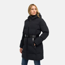 Navahoo Wolkenwichtel Damen Steppmantel Schwarz Gr&ouml;&szlig;e XL - Gr.42