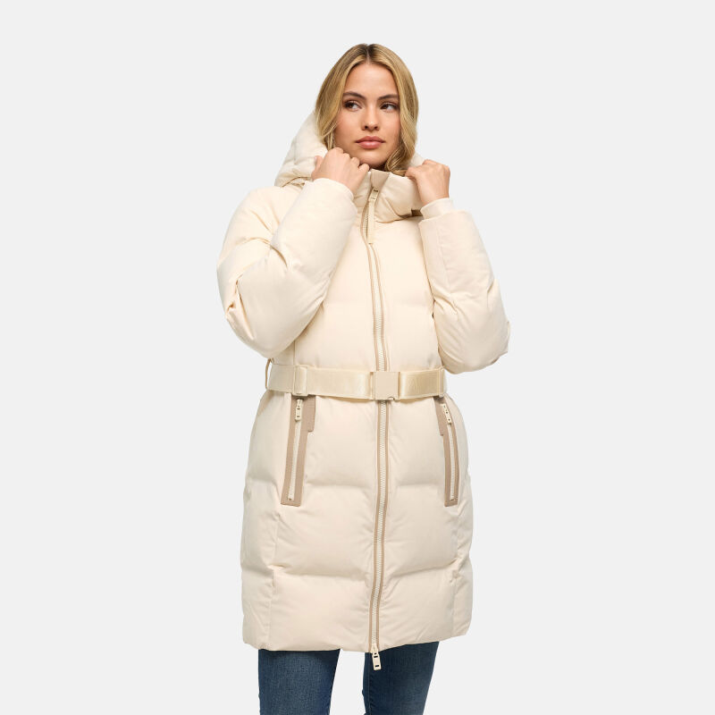 Navahoo Wolkenwichtel Damen Steppmantel Cream