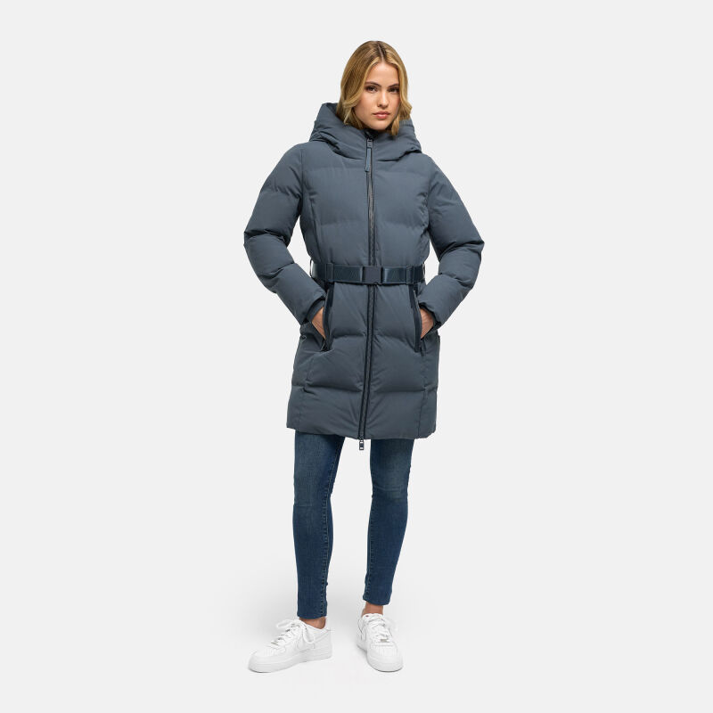 Navahoo Wolkenwichtel Damen Steppmantel Blue Grey Gr&ouml;&szlig;e S - Gr.36