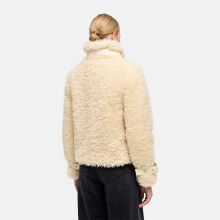 Navahoo Wuschelwonne Damen Teddypl&uuml;sch Jacke Cream Gr&ouml;&szlig;e XL - Gr.42