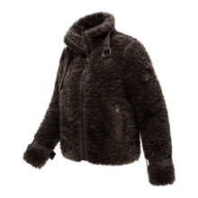 Navahoo Wuschelwonne Damen Teddypl&uuml;sch Jacke Choco Gr&ouml;&szlig;e XS - Gr.34