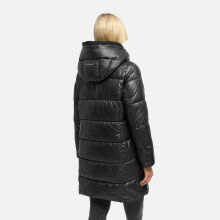 Marikoo Yumee Damen Steppmantel Schwarz Gr&ouml;&szlig;e L - Gr.40