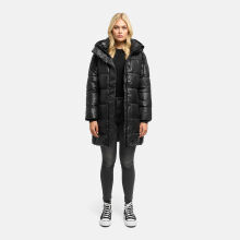 Marikoo Yumee Damen Steppmantel Schwarz Gr&ouml;&szlig;e XL - Gr.42