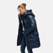 Marikoo Yumee Damen Steppmantel Navy Gr&ouml;&szlig;e L - Gr.40