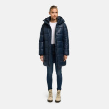 Marikoo Yumee Damen Steppmantel Navy Gr&ouml;&szlig;e XL - Gr.42