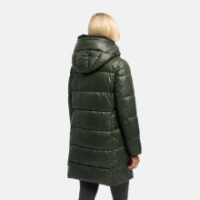 Marikoo Yumee Damen Steppmantel Dark Olive Gr&ouml;&szlig;e M - Gr.38