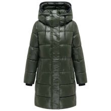 Marikoo Yumee Damen Steppmantel Dark Olive Gr&ouml;&szlig;e XL - Gr.42