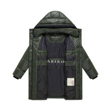 Marikoo Yumee Damen Steppmantel Dark Olive Gr&ouml;&szlig;e XL - Gr.42