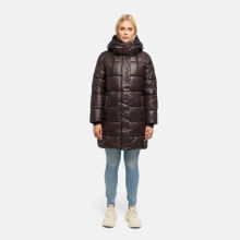 Marikoo Yumee Damen Steppmantel Choco Gr&ouml;&szlig;e M - Gr.38