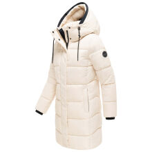 Marikoo Yumee Damen Steppmantel Cream Gr&ouml;&szlig;e M - Gr.38