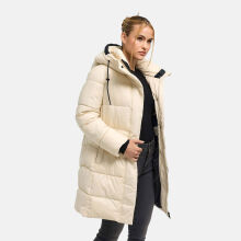 Marikoo Yumee Damen Steppmantel Cream Gr&ouml;&szlig;e L - Gr.40