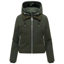 Marikoo Yurinaa Damen Jacke Dark Olive Größe M - Gr.38