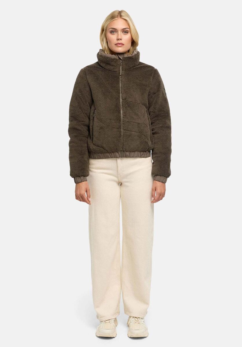 Marikoo Yuvaa Damen Teddy Winterjacke