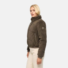 Marikoo Yuvaa Damen Teddy Winterjacke Stone Brown Gr&ouml;&szlig;e M - Gr.38