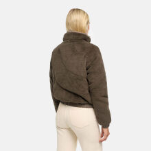 Marikoo Yuvaa Damen Teddy Winterjacke Stone Brown Gr&ouml;&szlig;e L - Gr.40