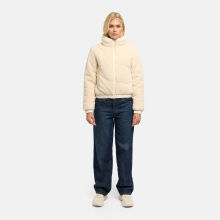 Marikoo Yuvaa Damen Teddy Winterjacke Cream Gr&ouml;&szlig;e XS - Gr.34