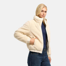 Marikoo Yuvaa Damen Teddy Winterjacke Cream Gr&ouml;&szlig;e XS - Gr.34