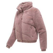 Marikoo Yuvaa Damen Teddy Winterjacke Mauve Gr&ouml;&szlig;e S - Gr.36