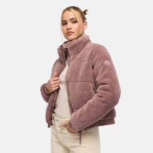 Marikoo Yuvaa Damen Teddy Winterjacke Mauve Gr&ouml;&szlig;e L - Gr.40