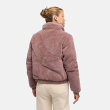 Marikoo Yuvaa Damen Teddy Winterjacke Mauve Gr&ouml;&szlig;e XL - Gr.42