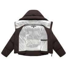 Marikoo Zilvaa Damen Steppjacke Choco Gr&ouml;&szlig;e XS - Gr.34