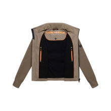 Stone Harbour Eeron Herren Jacke Dark Taupe Gr&ouml;&szlig;e XL - Gr.XL