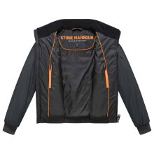 Stone Harbour Eliaam Herren Steppjacke Schwarz Gr&ouml;&szlig;e XL - Gr.XL