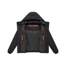 Stone Harbour Nerioo Herren Steppjacke Schwarz Gr&ouml;&szlig;e S - Gr.S