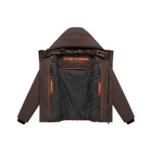 Stone Harbour Nerioo Herren Steppjacke Dark Brown Gr&ouml;&szlig;e S - Gr.S